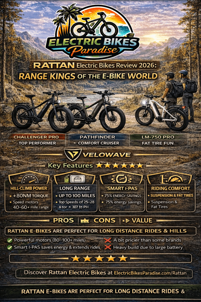 Rattan Electric Bikes Review 2026: Range Kings of the E-Bike World